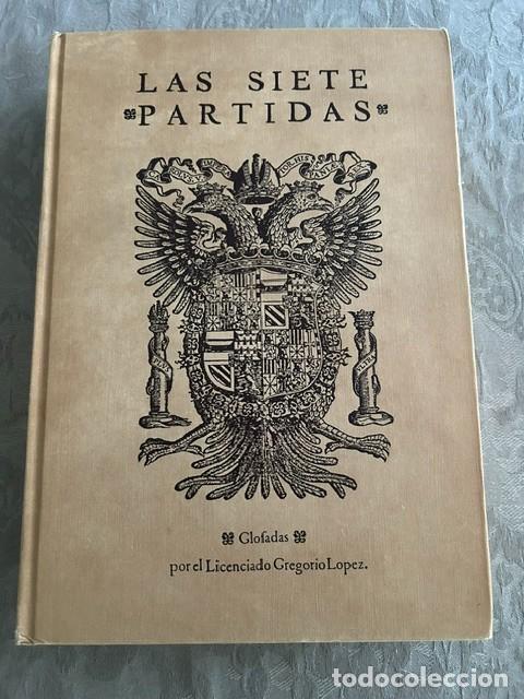 Libros de segunda mano: Las Siete Partidas. vol. III. Alfonso X el Sabio.