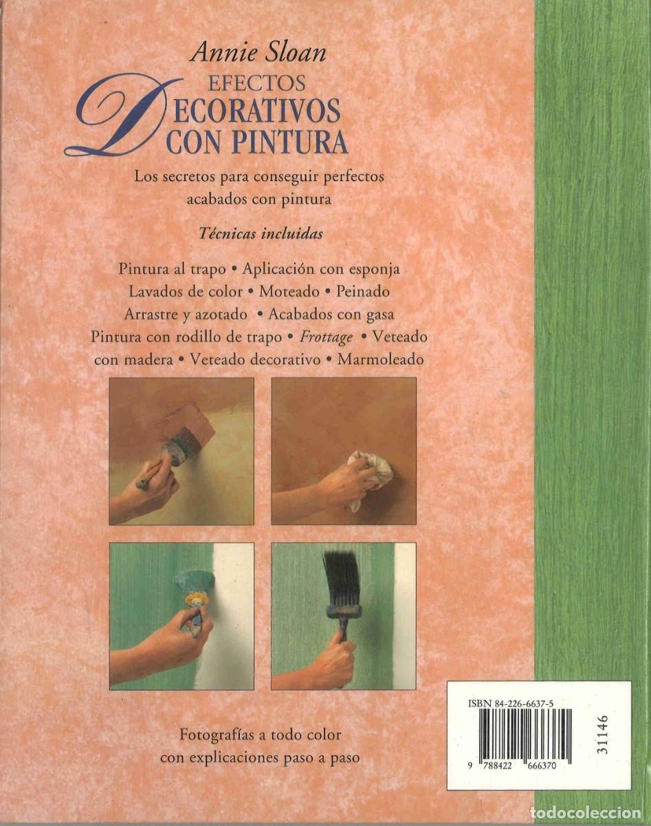 Libros de segunda mano: Efectos decorativos con pintura. Annie Sloan. 1997 - Foto 2