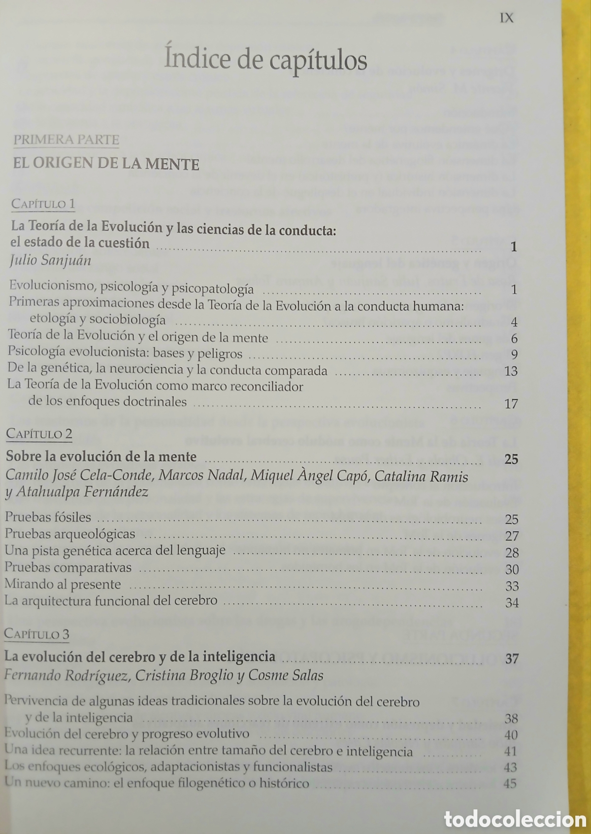 Libros de segunda mano: LA PROFEC&Iacute;A DE DARWIN Del origen de la mente a la Psicopatolog&iacute;a - Foto 3