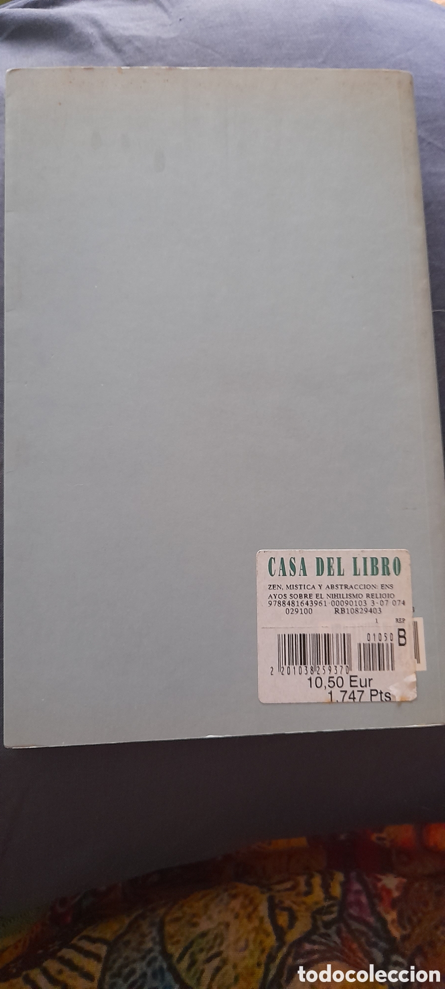 Libros de segunda mano: Zen,m&iacute;stica y abstracci&oacute;n. Amador Vega - Foto 2