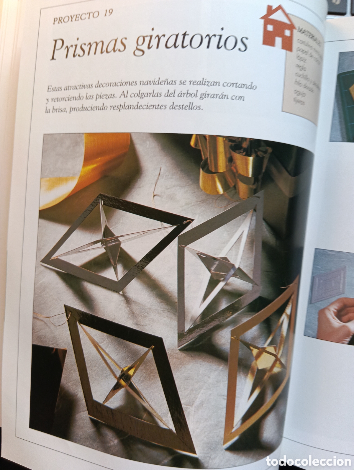 Libros de segunda mano: C&oacute;mo hacer regalos y objetos de papel, Gillian Souter - Foto 3