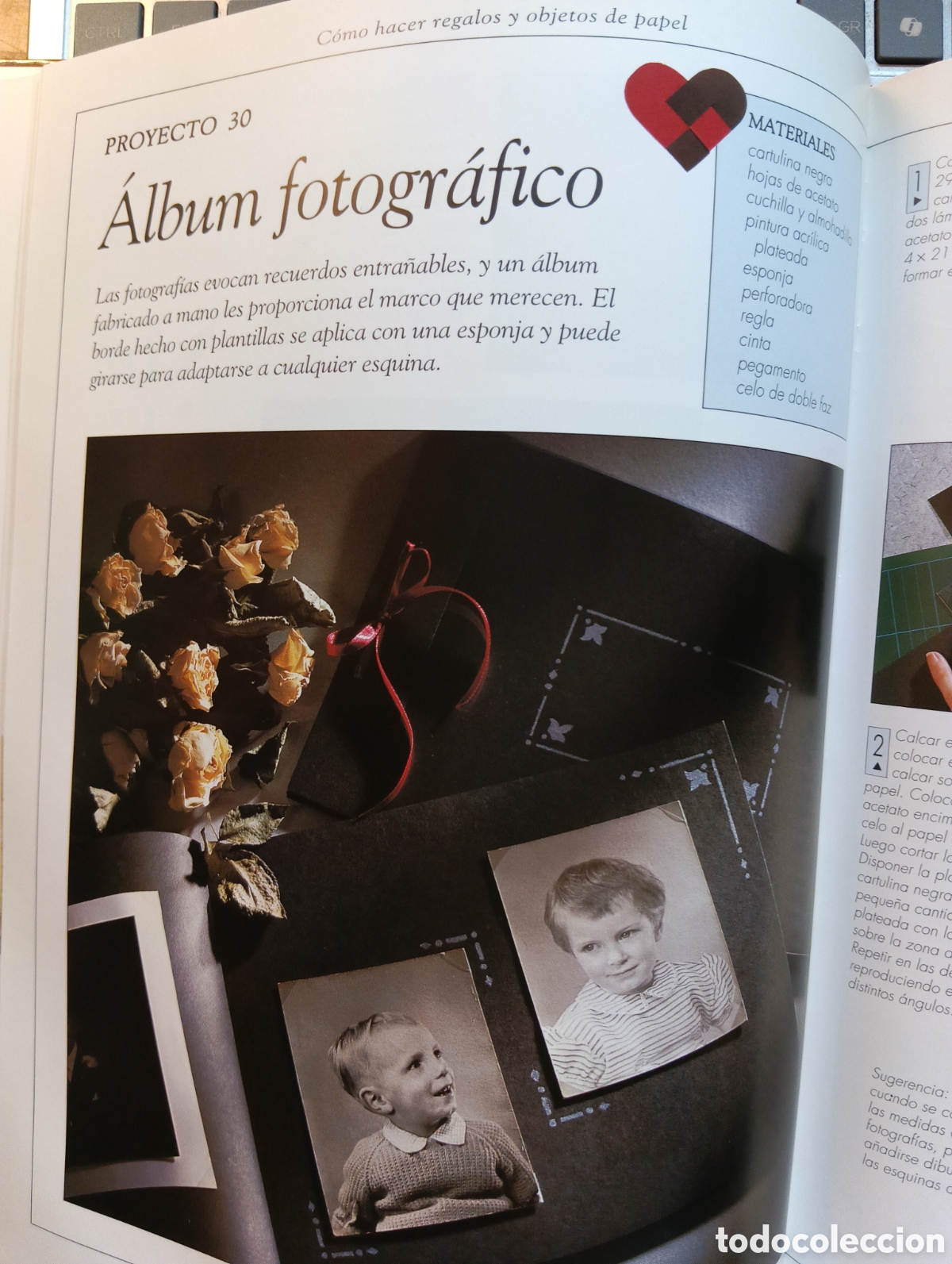 Libros de segunda mano: C&oacute;mo hacer regalos y objetos de papel, Gillian Souter - Foto 4