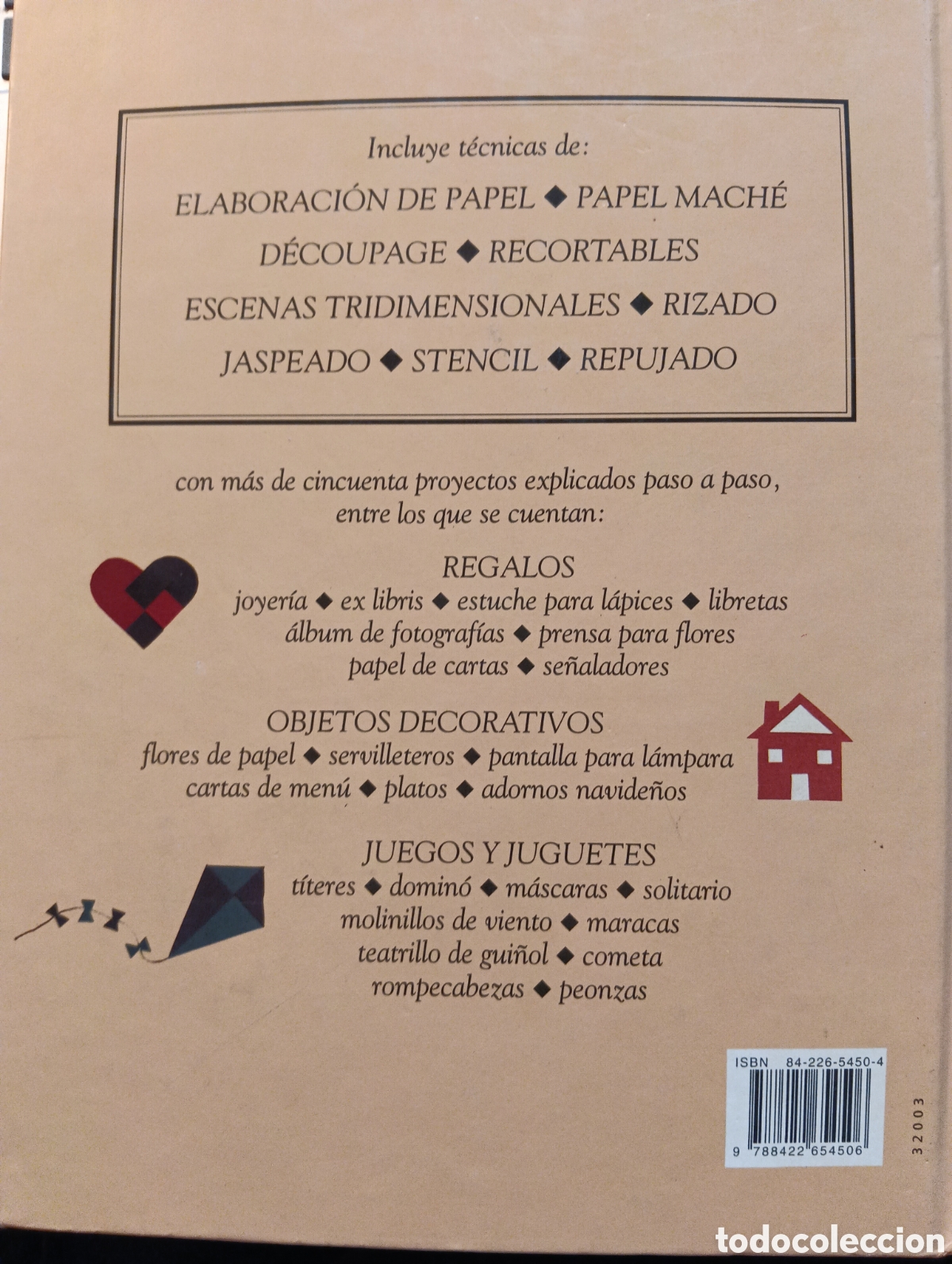 Libros de segunda mano: C&oacute;mo hacer regalos y objetos de papel, Gillian Souter - Foto 5