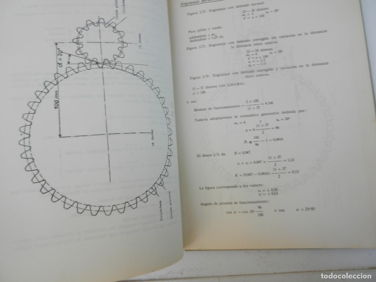 Libros de segunda mano: MANUAL PR&Aacute;CTICO DE ENGRANAJES - G. HENRIOT - MARCOMBO 1967. - Foto 6