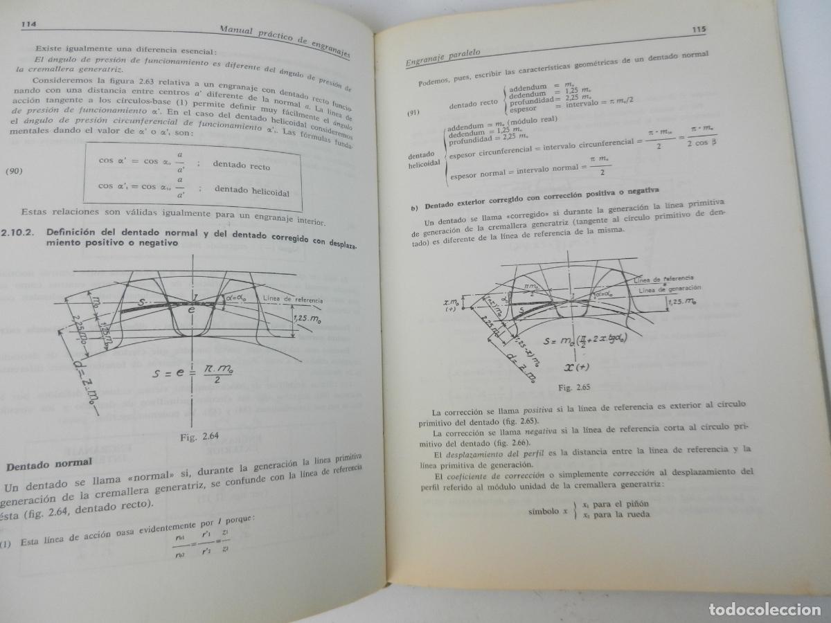 Libros de segunda mano: MANUAL PR&Aacute;CTICO DE ENGRANAJES - G. HENRIOT - MARCOMBO 1967. - Foto 7
