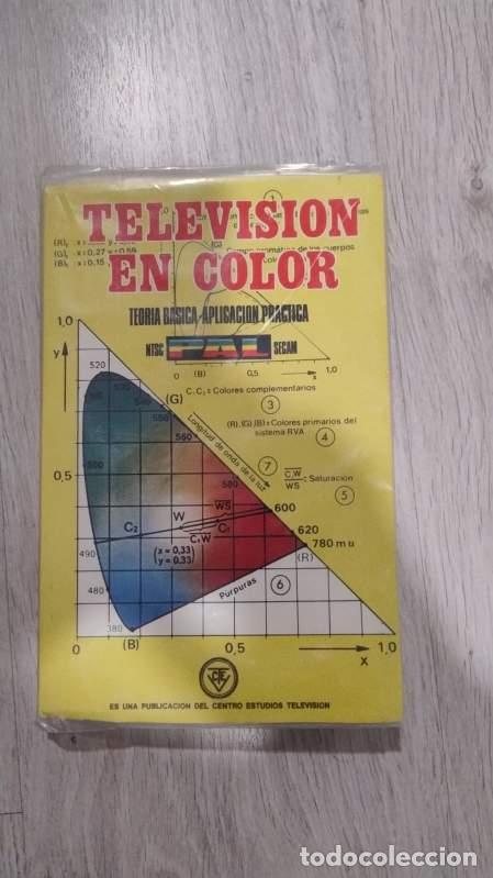 Libros de segunda mano: M69 Libro Televisi&oacute;n en color. Teoria B&aacute;sica Aplicaci&oacute;n Pr&aacute;ctica. Ed CTE. 2&ordf;ed. 1980.