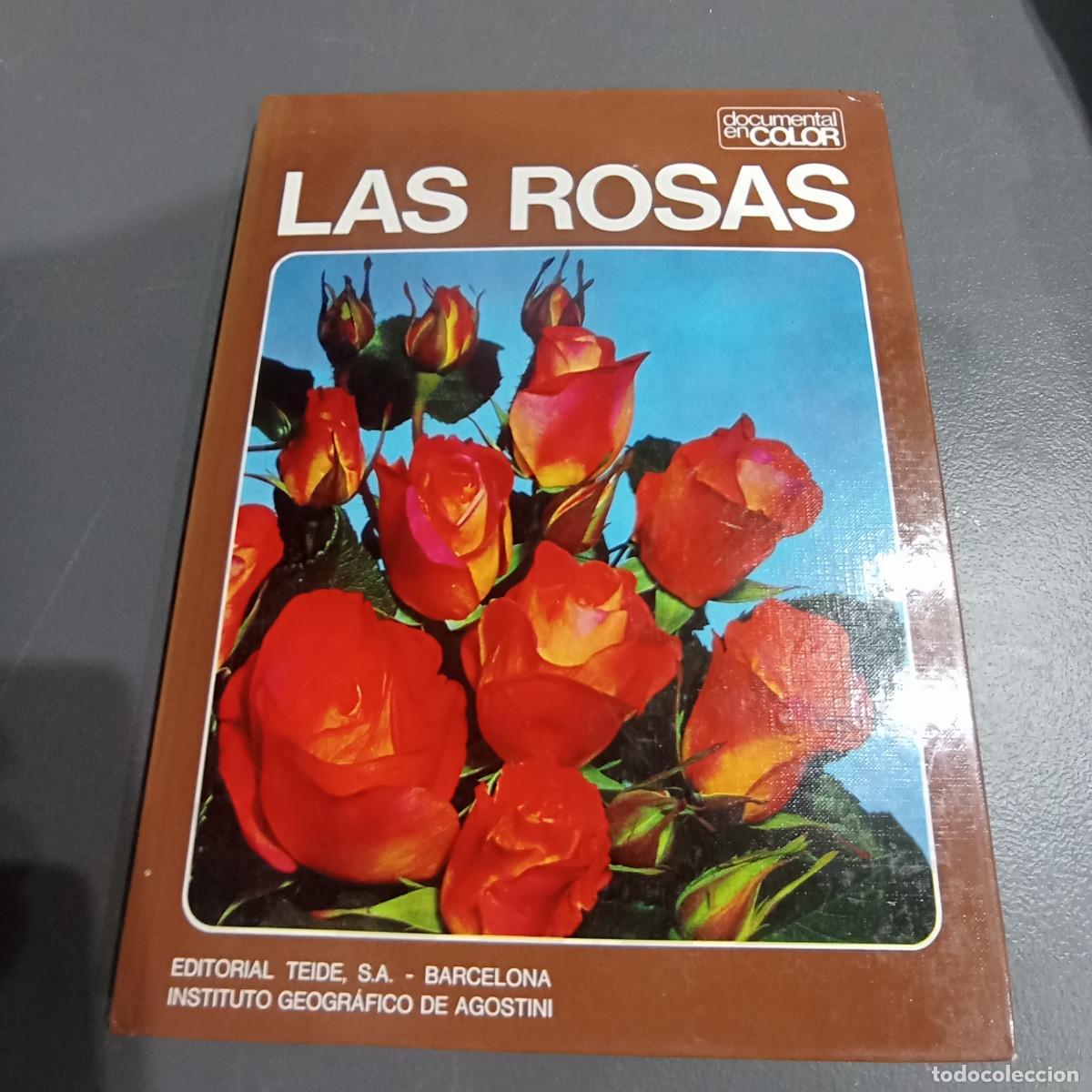 Libros de segunda mano: LAS ROSAS EDITORIAL TEIDE - DOCUMENTAL EN COLOR