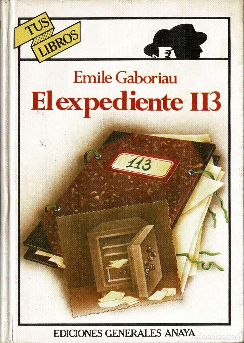 Libros de segunda mano: El expediente 113 - Emile Gaboriau