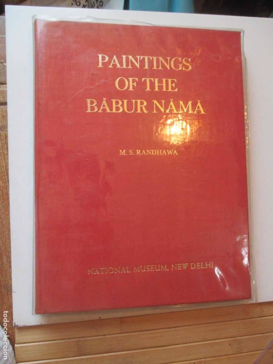 Libros de segunda mano: M.S. RANDHAWA Paintings of the Babur Nama (ingl&eacute;s) W41188