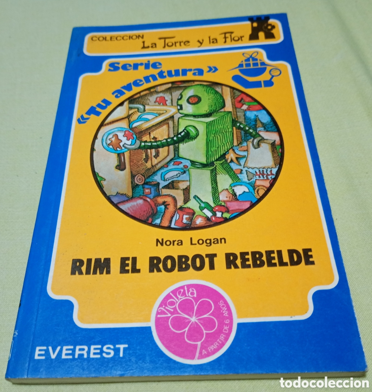 Libros de segunda mano: Serie t&uacute; aventura Rim el robot rebelde