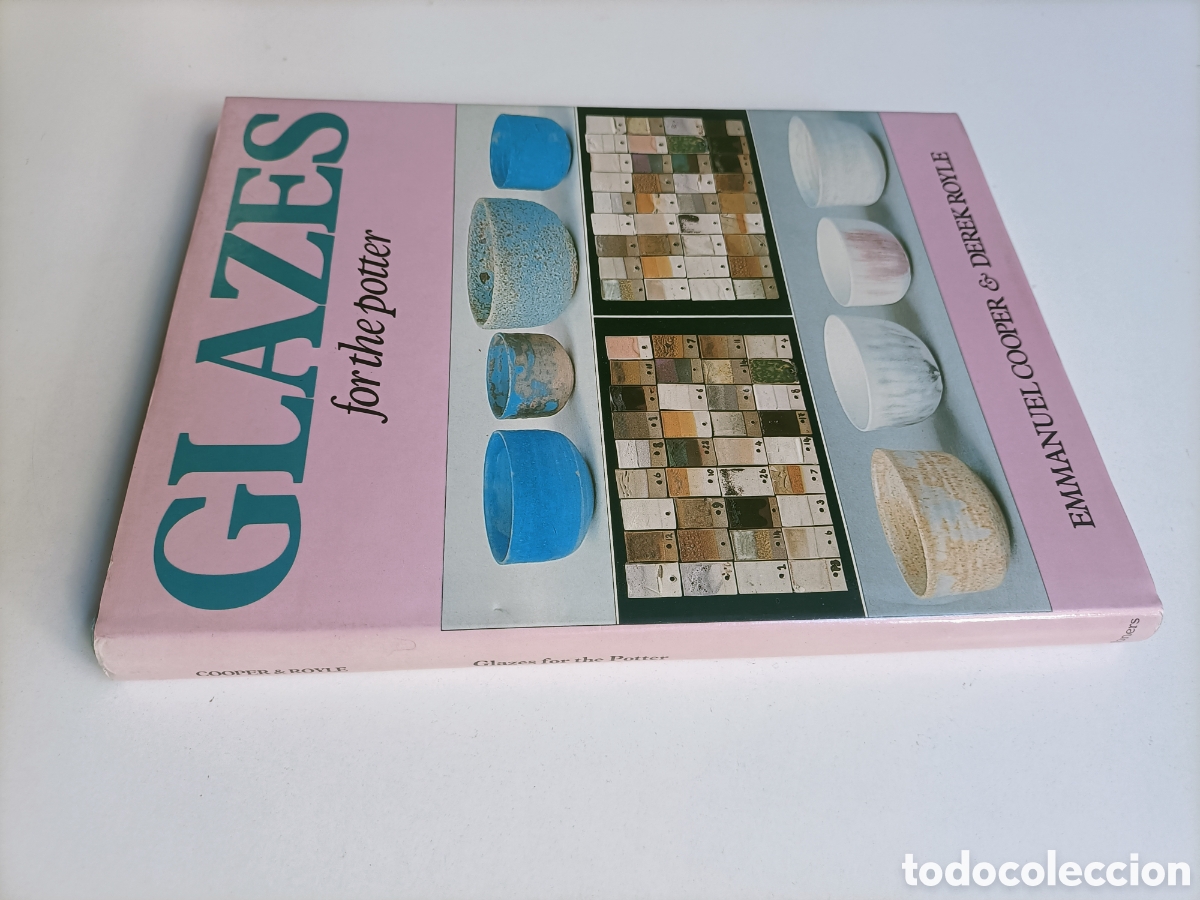 Libros de segunda mano: Glazes for the potter. Emmanuel Cooper. Texto en ingl&eacute;s . Esmaltes para el alfarero cer&aacute;mica