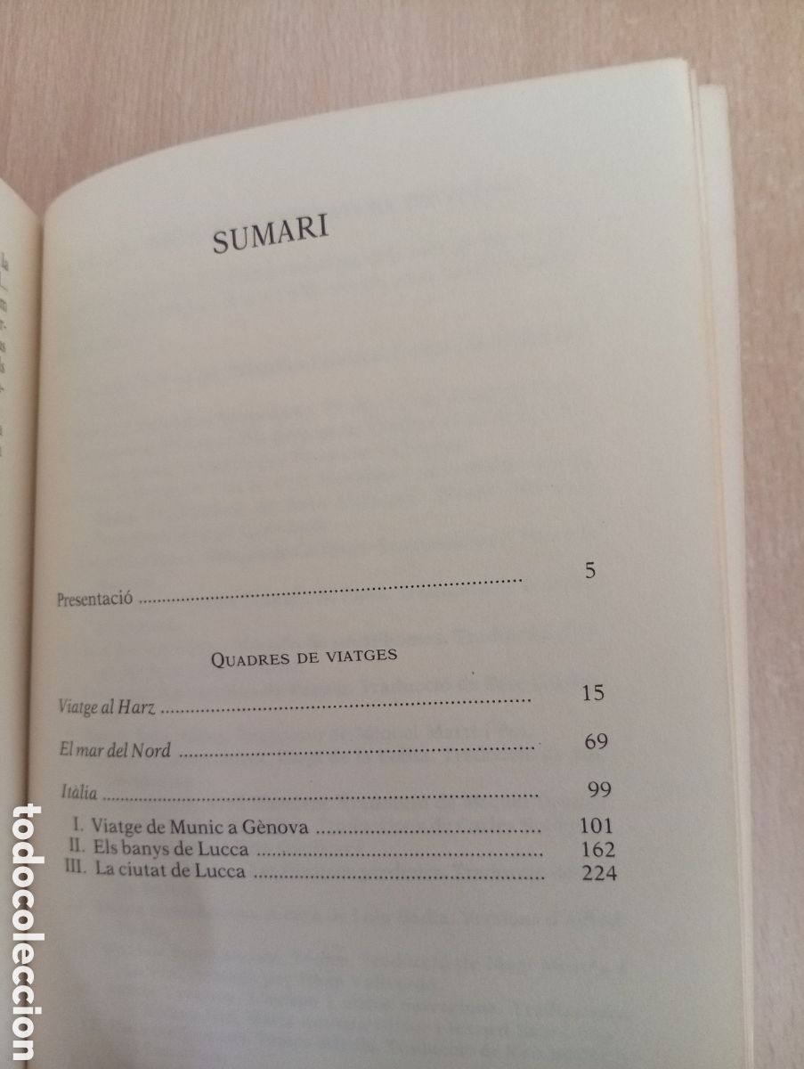 Libros de segunda mano: QUADRES DE VIATGES. Heinrich Heine - Foto 12