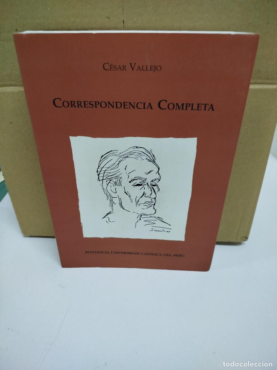 Libros de segunda mano: C&eacute;sar Vallejo - Correspondencia completa - Pontificia Universidad Cat&oacute;lica del Per&uacute;