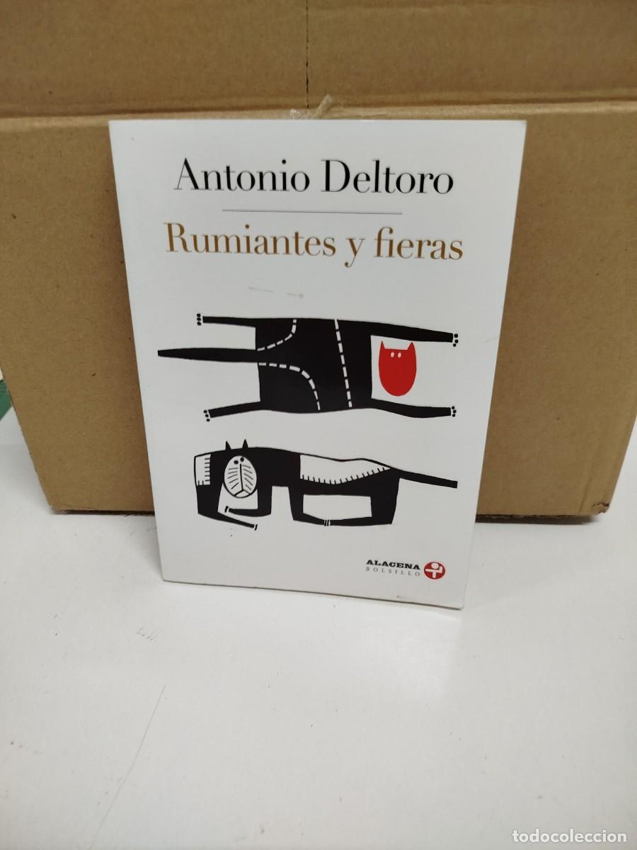 Livros em segunda m&atilde;o: Antonio Deltoro - Rumiantes y fieras - Alacena