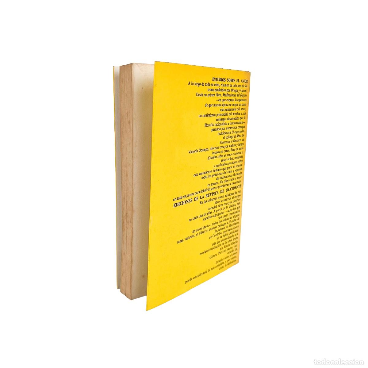 Libros de segunda mano: Jos&eacute; Ortega y Gasset, Estudios sobre el amor - Foto 2