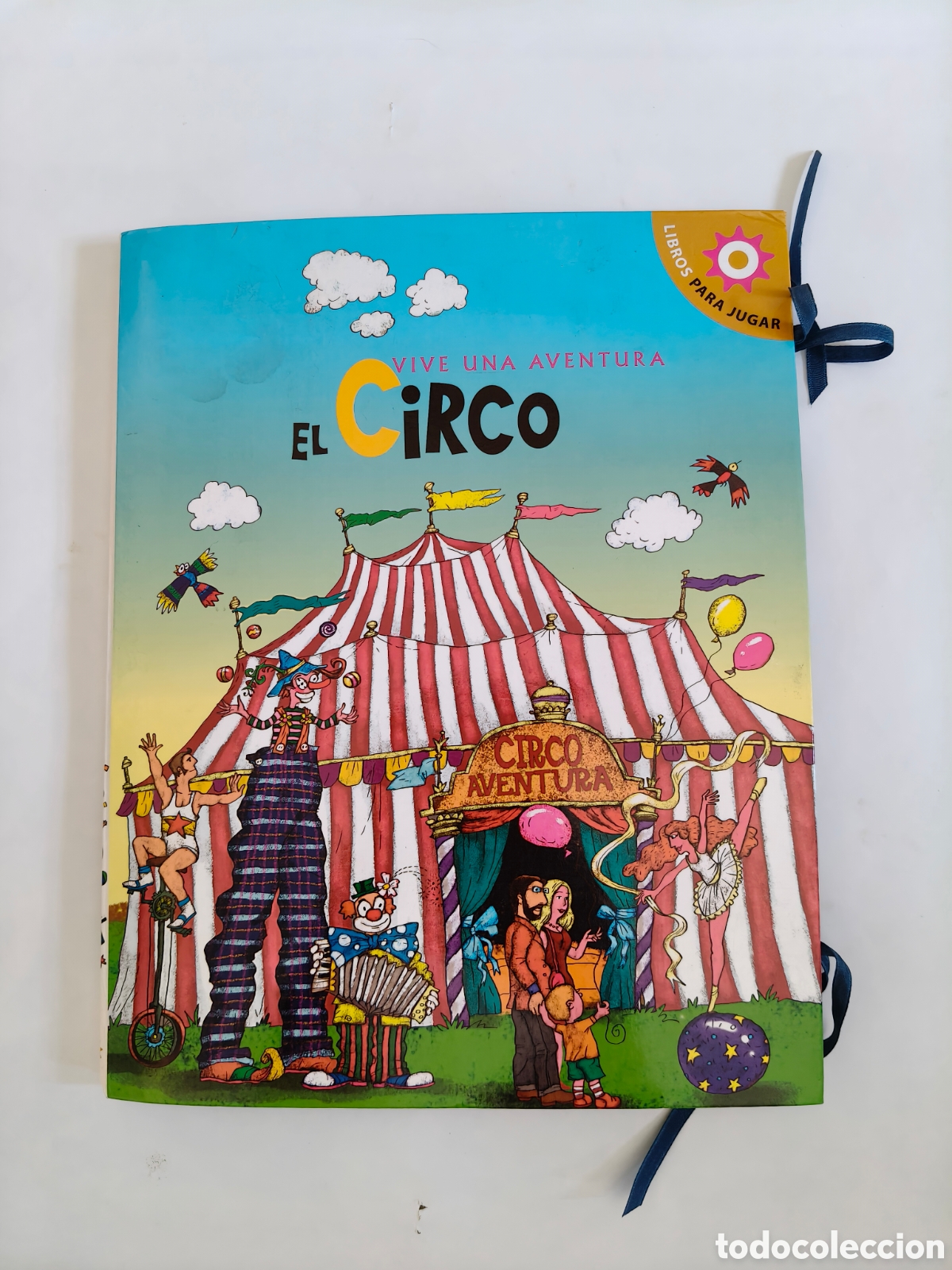 Libros de segunda mano: VIVE UNA AVENTURA EL CIRCO. POP UPS.
