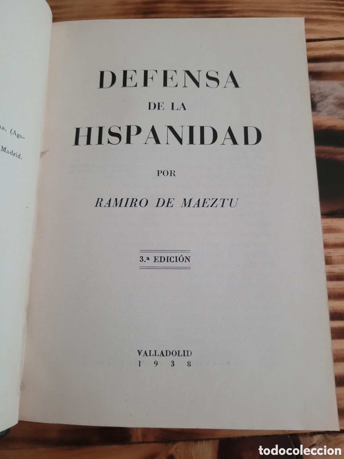Libros de segunda mano: Defensa de la hispanidad Ramiro de Maeztu - Foto 5