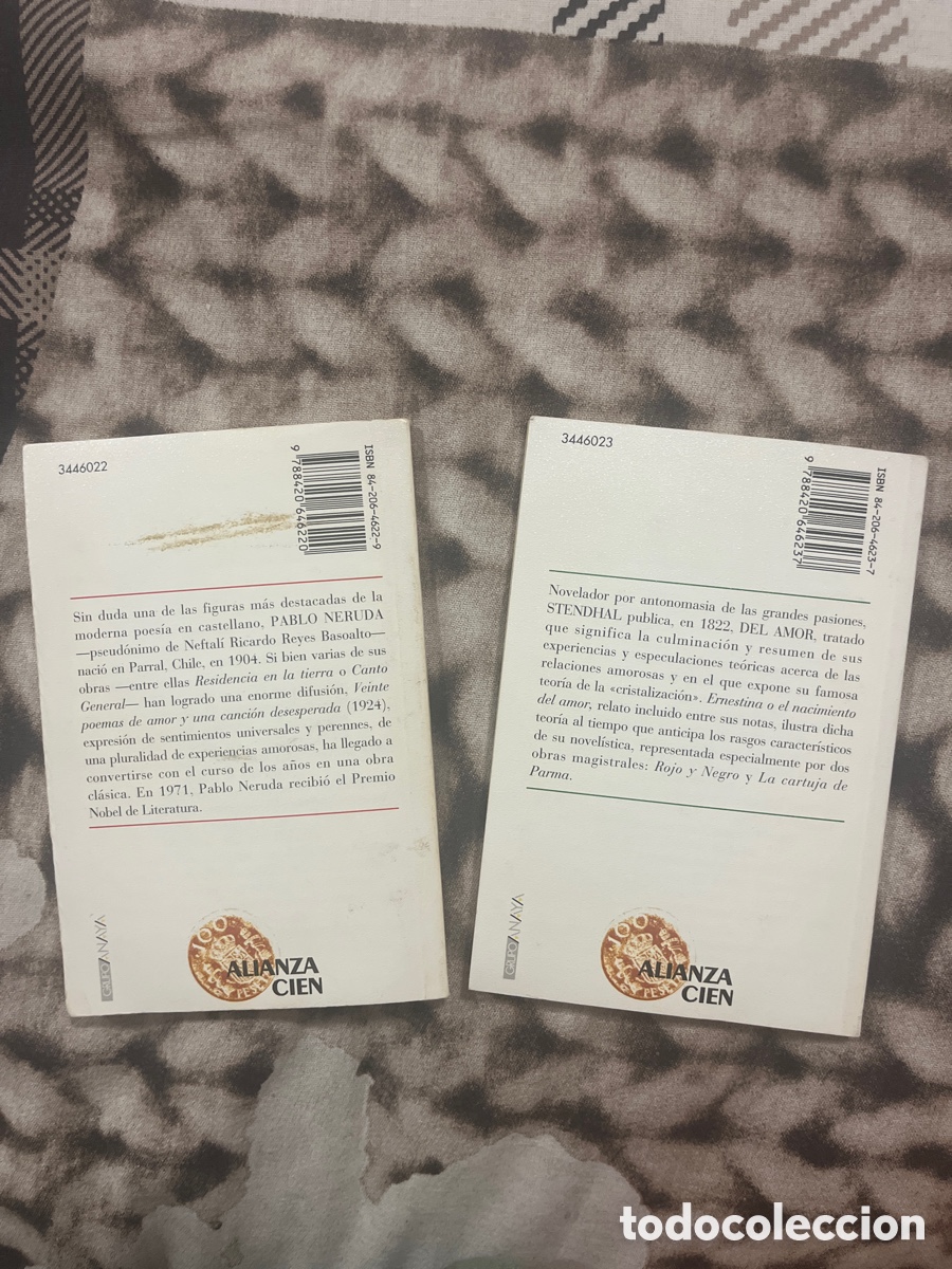 Libros de segunda mano: Lote de 2 libros Neruda y stendhal - Foto 2