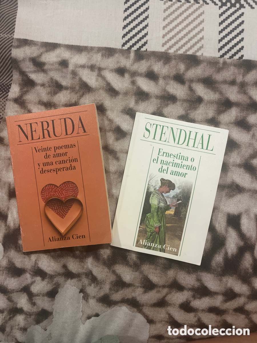 Libros de segunda mano: Lote de 2 libros Neruda y stendhal - Foto 1
