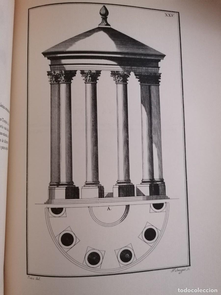 Libros de segunda mano: Diez libros de arquitectura de Vitruvio, facs&iacute;mil 1787