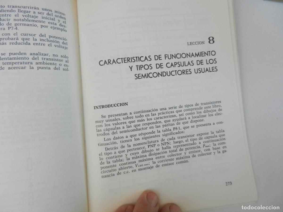 Libros de segunda mano: ELECTR&Oacute;NICA FUNDAMENTAL 5 - J. M&ordf; ANGULO - PARANINFO 1983. - Foto 8