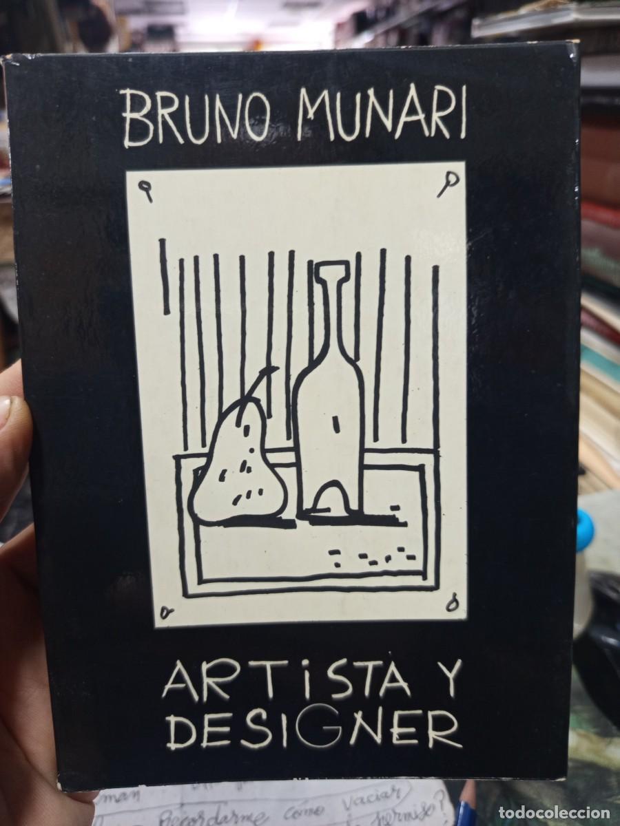 Libros de segunda mano: Artista y designer. Bruno Munari. Fernando Torres Editor, 1974