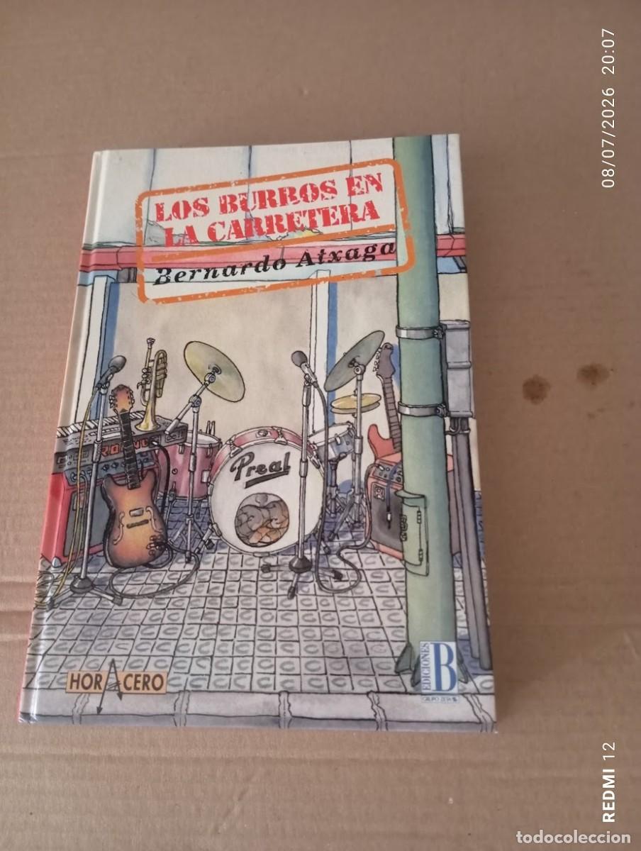 Libros de segunda mano: LOS BURROS EN LA CARRETERA / BERNARDO ATXAGA