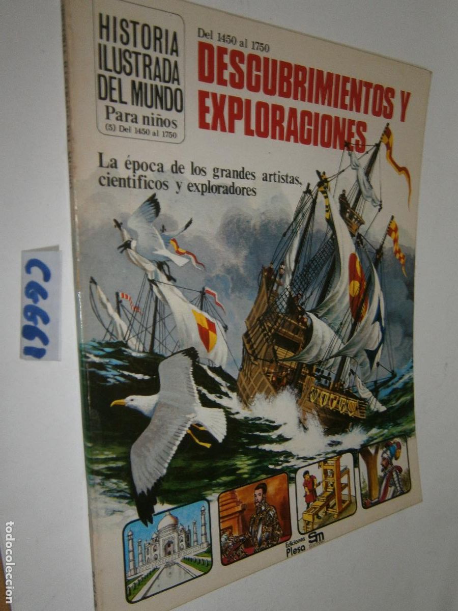 Libros de segunda mano: HISTORIA ILUSTRADA DEL MUNDO PARA NIÑOS - DESCUBRIMIENTOS Y EXPLORACIONES