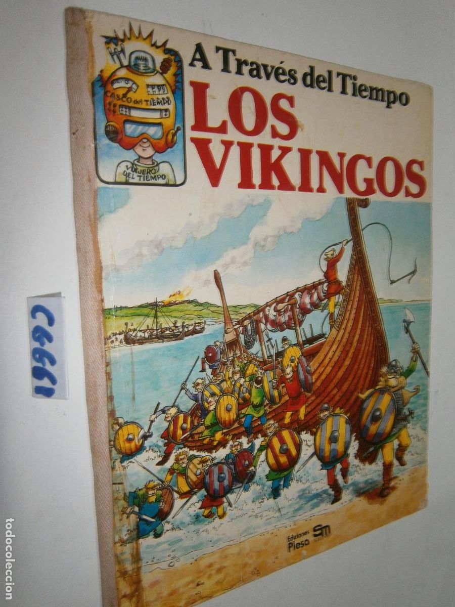Libros de segunda mano: A TRAVES DEL TIEMPO - LOS VIKINGOS