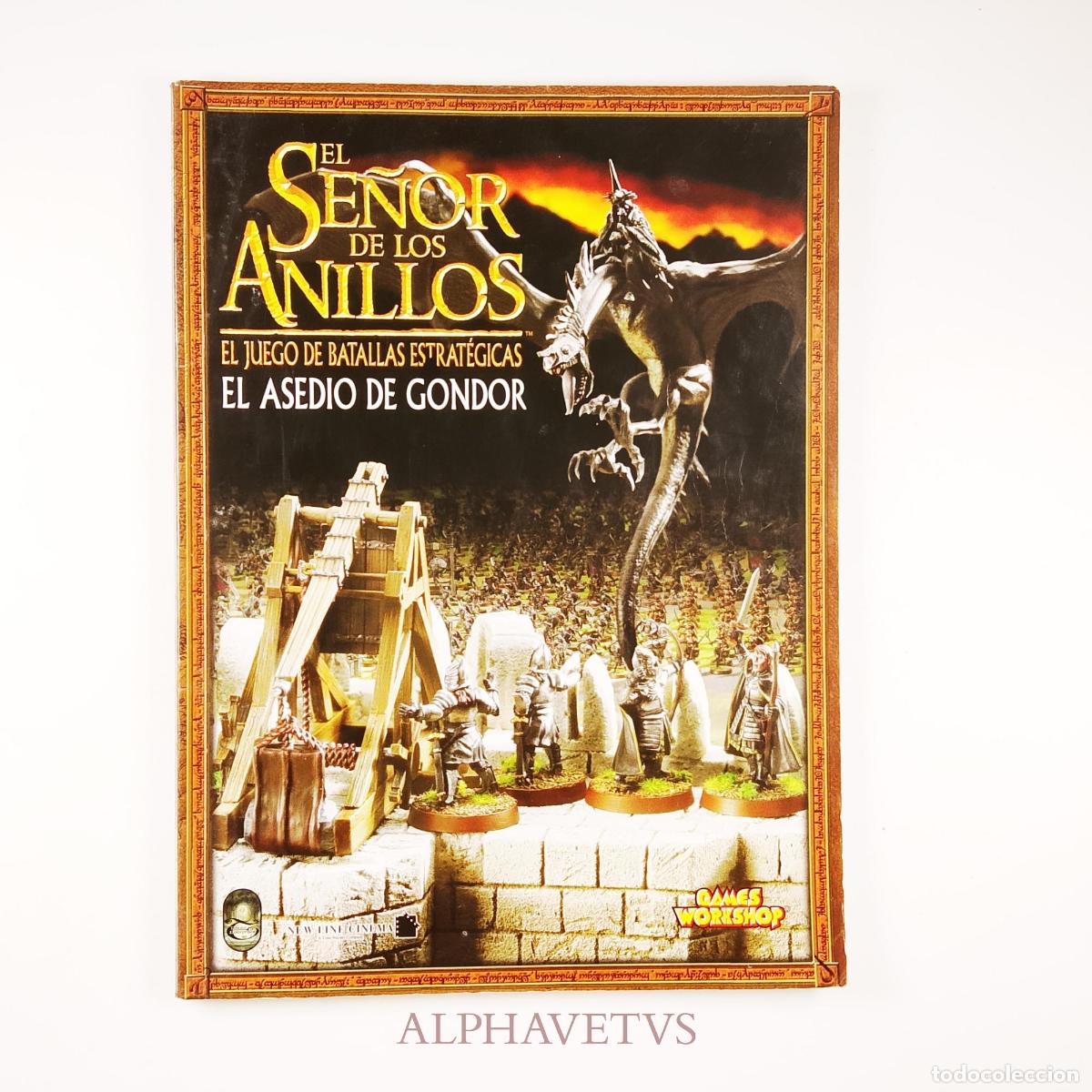 Libros de segunda mano: EL SE&Ntilde;OR DE LOS ANILLOS El Asedio de Gondor El juego de batallas estrat&eacute;gicas -