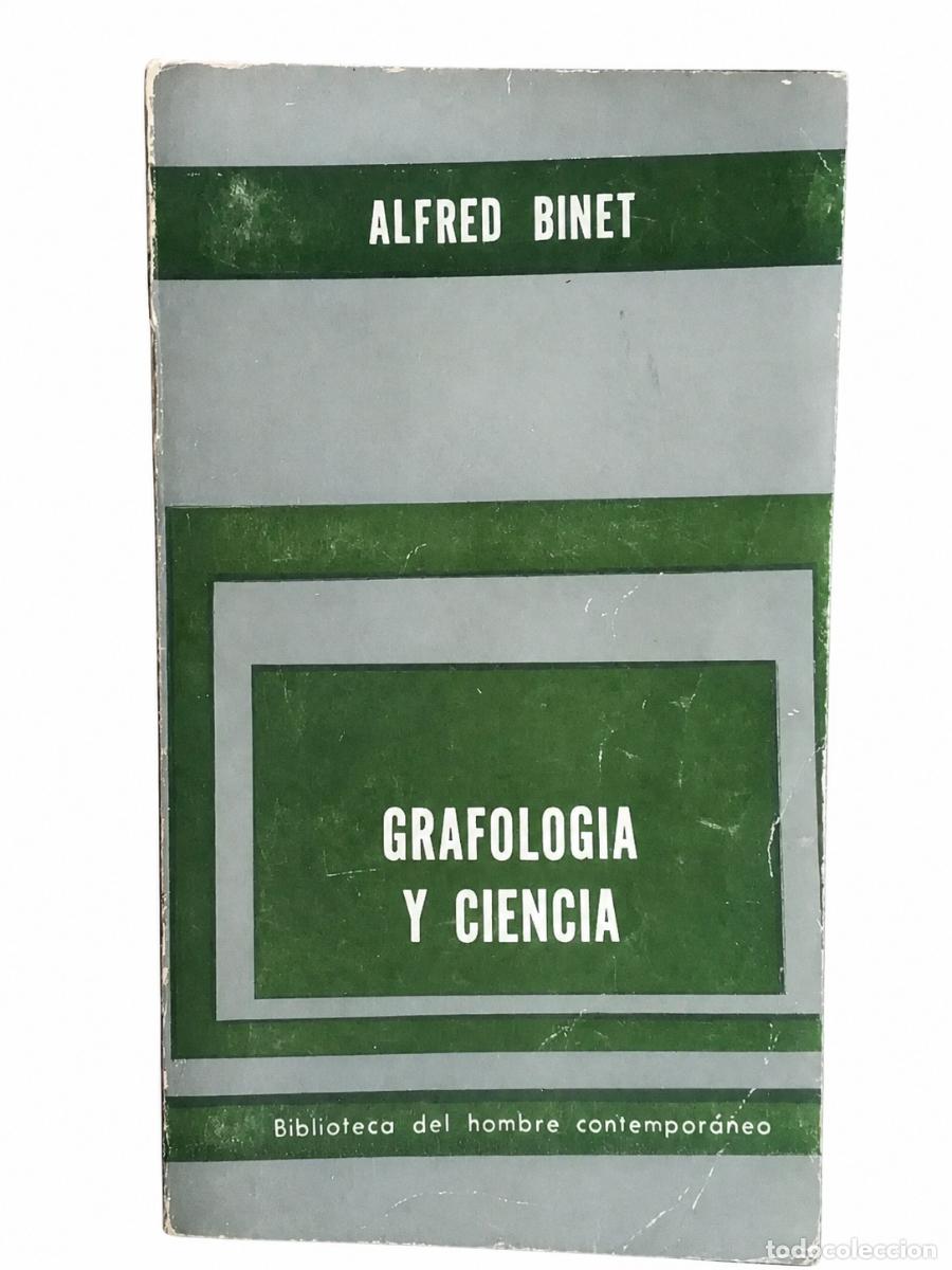 Libros de segunda mano: Alfred Binet &ndash; Grafolog&iacute;a y ciencia. El control cient&iacute;fico de las revelaciones de la escritura &ndash; LM