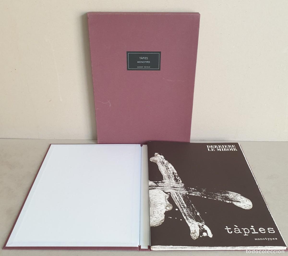 Livros em segunda m&atilde;o: Derriere le Miroir. T&aacute;pies, monotypes. 1974.