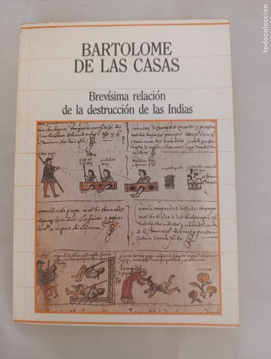 Libros de segunda mano: BREVISIMA RELACION DE LA DESTRUCCION DE LAS INDIAS - BARTOLOME DE LAS CASAS - SARPE (363)