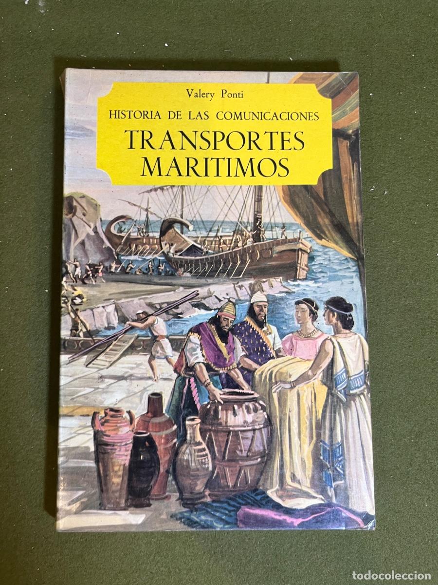 Libri di seconda mano: Historia de las Comunicaciones Transportes Mar&iacute;timos Valery Ponti Salvat 1968 Libro Vintage