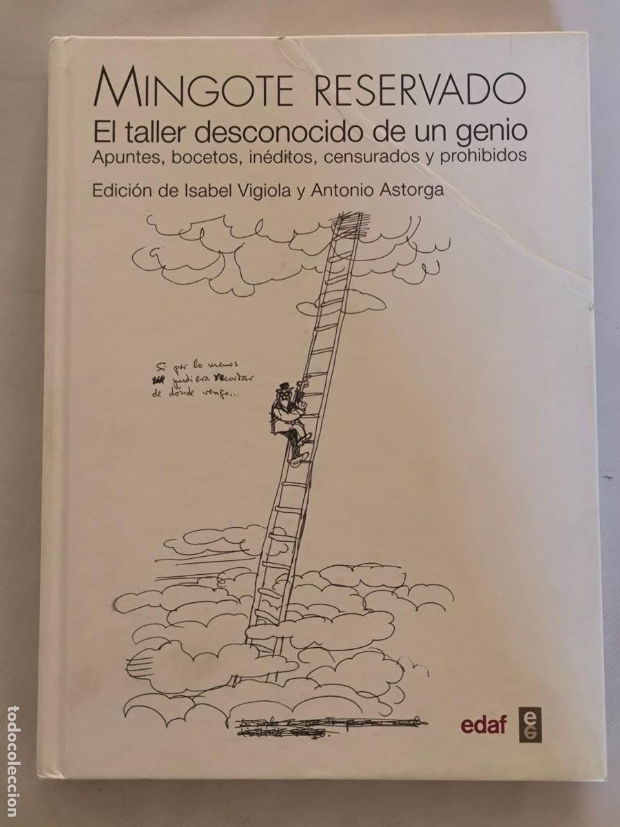 Libros de segunda mano: MINGOTE RESERVADO - EL TALLER DESCONOCIDO DE UN GENIO - EDAF - TAPA DURA (DY)