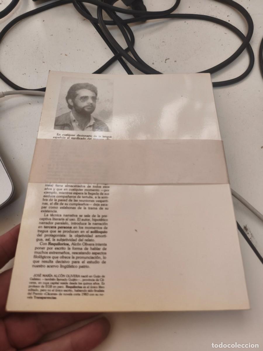 Libros de segunda mano: Requilorios de Jos&eacute; Mar&iacute;a Alc&oacute;n Oliveira, en cast&uacute;o. - Foto 5