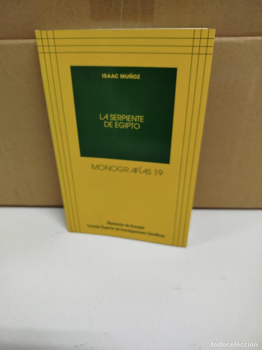 Libros de segunda mano: Isaac Mu&ntilde;oz - La serpiente de Egipto - Monograf&iacute;as 19 - Foto 1