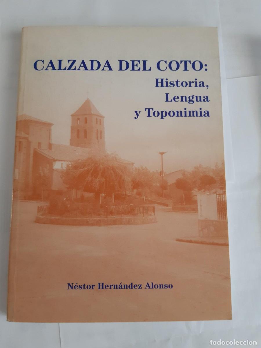 Libros de segunda mano: CALZADA DEL COTO HISTORIA LENGUA Y TOPONIMIA NESTOR HERNANDEZ ALONSO / SAHAGUN / LEON