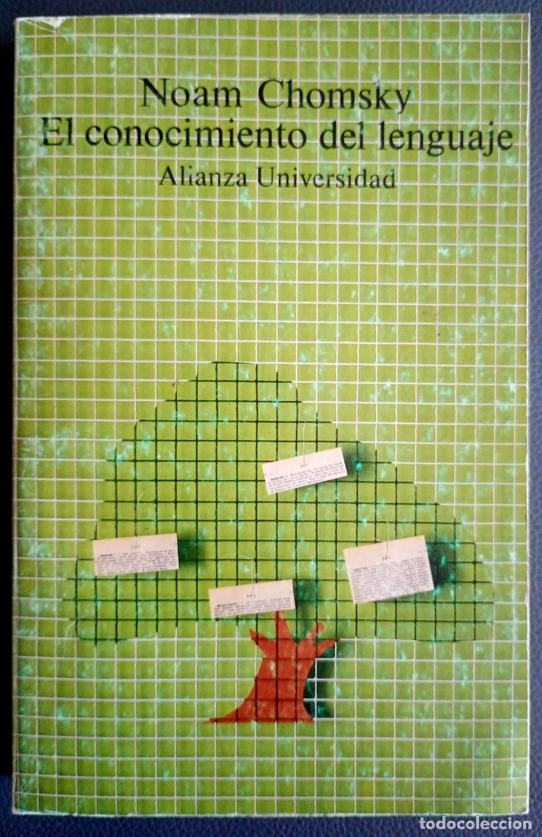 Libros de segunda mano: Noam Chomsky . El conocimiento del lenguaje - Foto 1