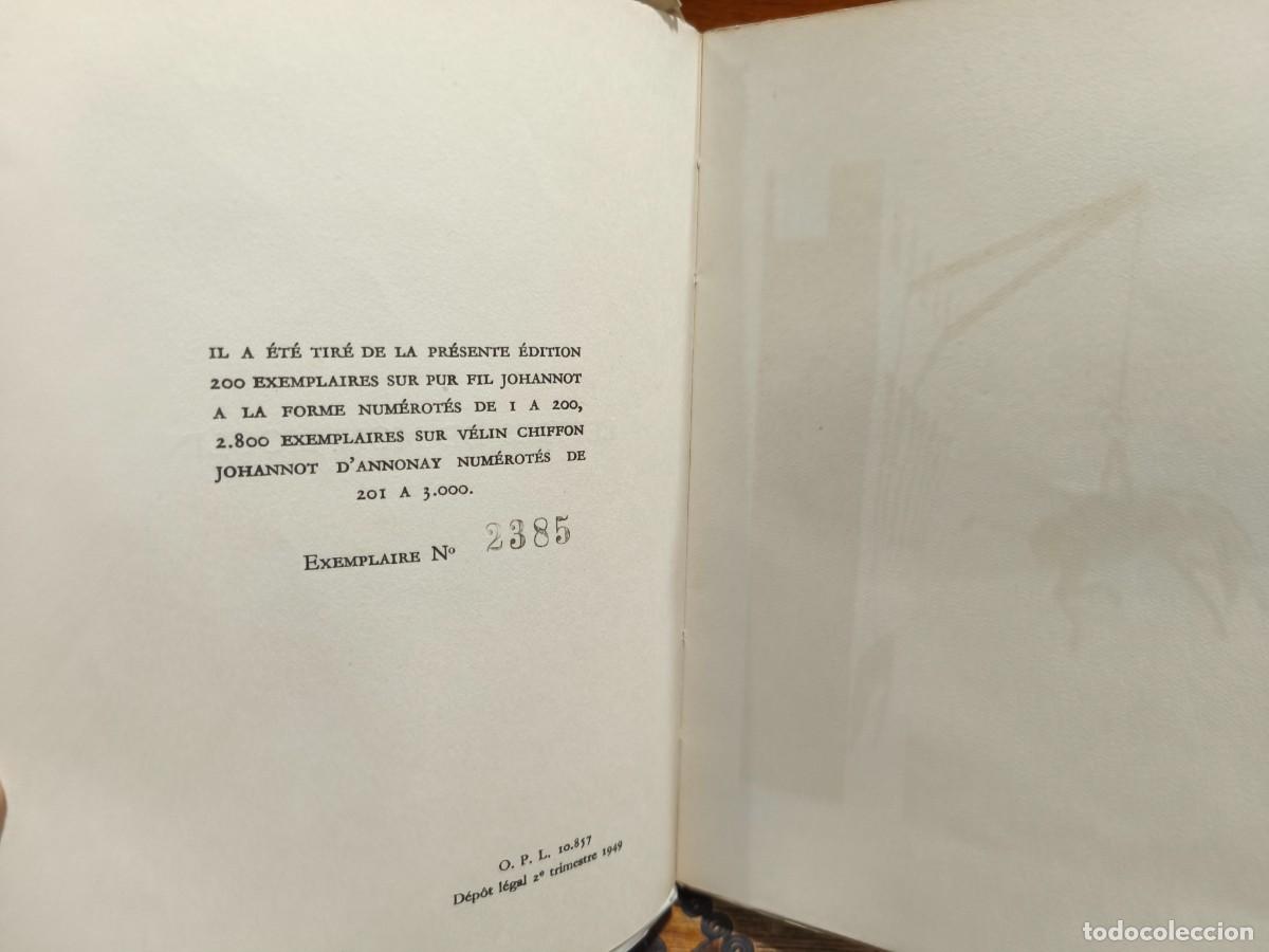 Libros de segunda mano: A. Daudet &ndash; Lettres de mon moulin &ndash; &Eacute;ditions du Panth&eacute;on &ndash; 1949 - Foto 3