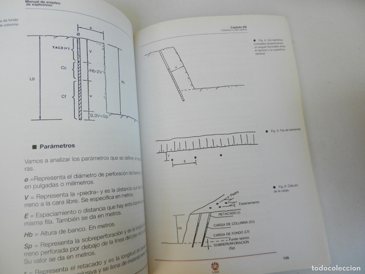 Libros de segunda mano: MANUAL DE EMPLEO DE EXPLOSIVOS - EDITA UNI&Oacute;N ESPA&Ntilde;OLA DE EXPLOSIVOS 2000. - Foto 8