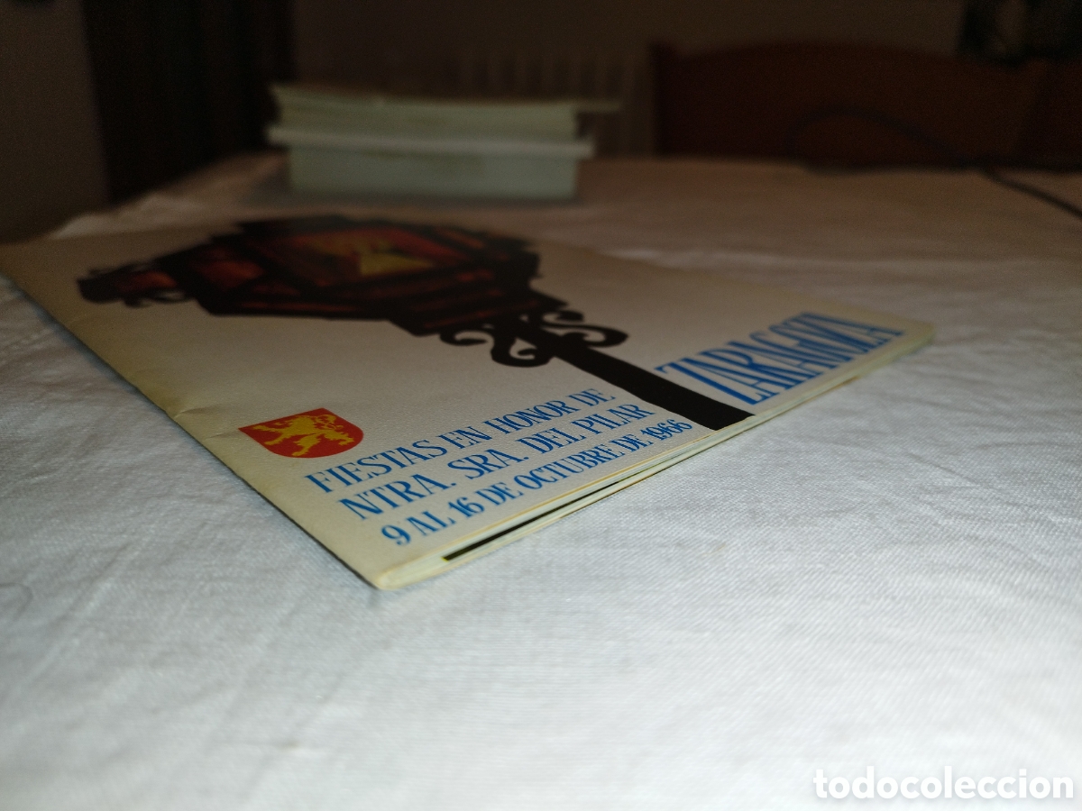 Libros de segunda mano: PROGRAMA OFICIAL FIESTAS DEL PILAR ZARAGOZA 1966. ILUSTRADO. - Foto 7
