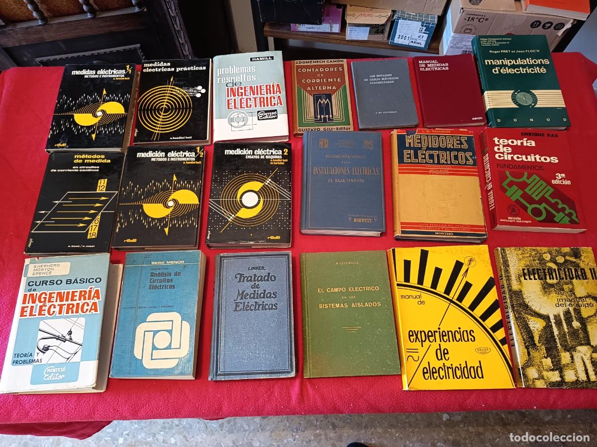 Libros de segunda mano: Lote Libros de Ingenier&iacute;a El&eacute;ctrica
