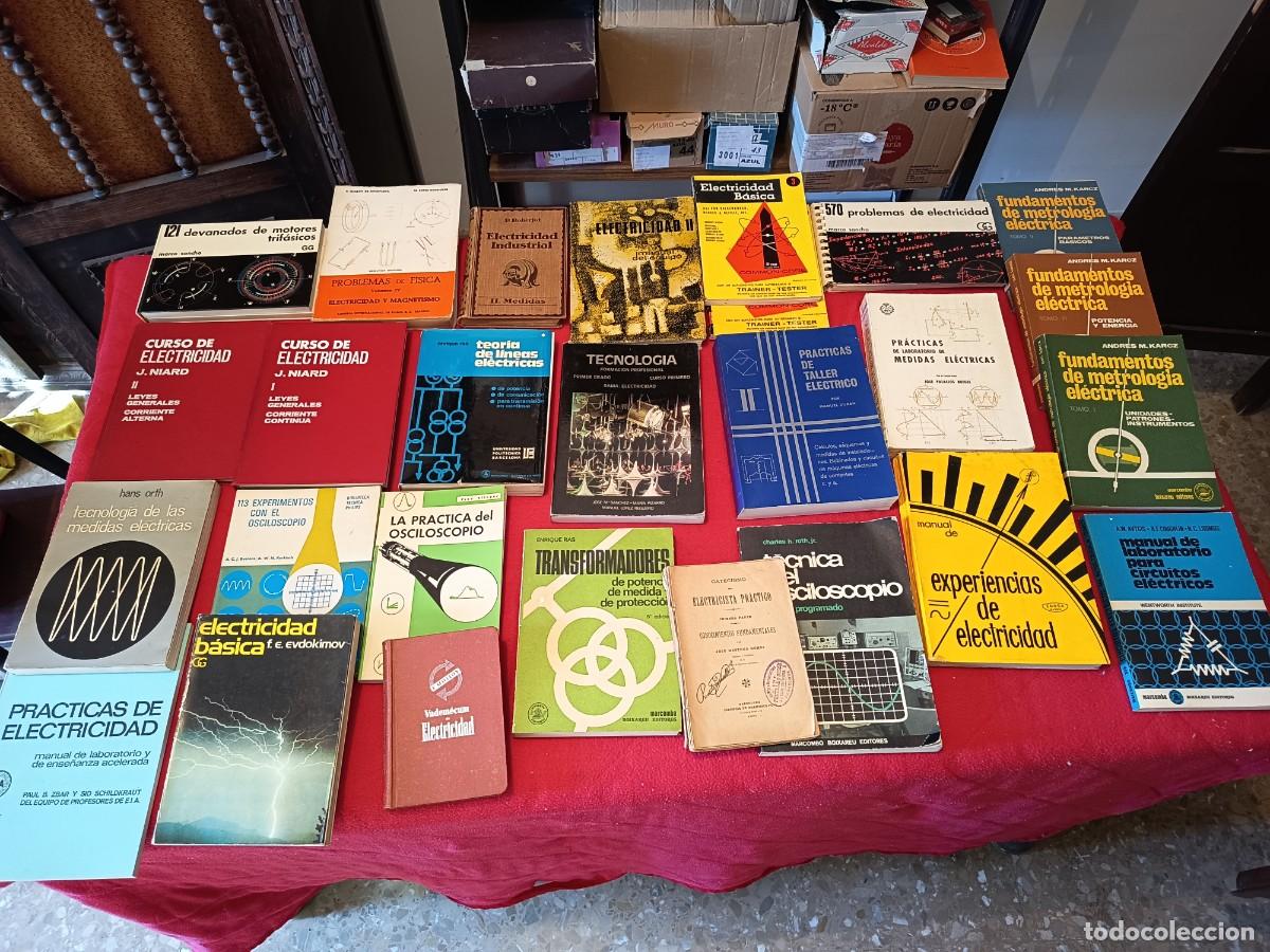 Libros de segunda mano: Lote Libros T&eacute;cnicos de Electricidad