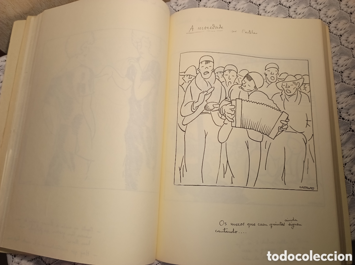 Libros de segunda mano: Libro de 175 dibujos de Castelao - Foto 4