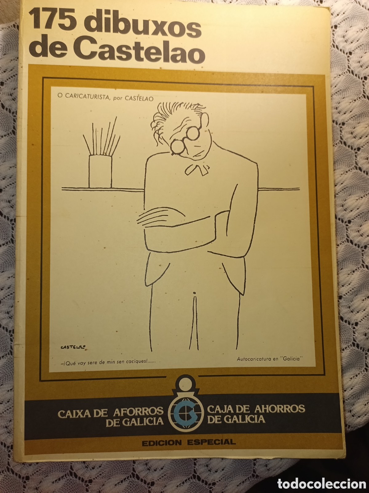 Libros de segunda mano: Libro de 175 dibujos de Castelao
