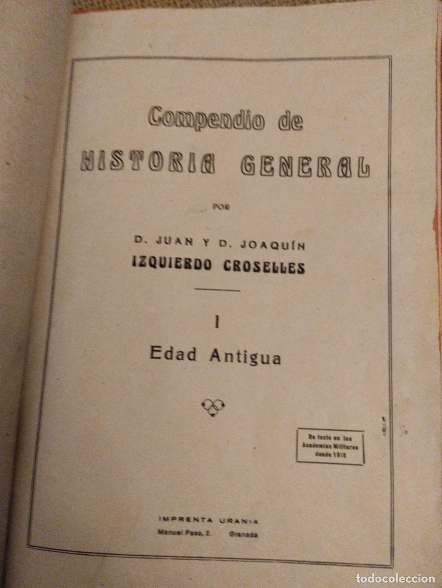 Libros de segunda mano: Libro antiguo Historia General - Foto 4