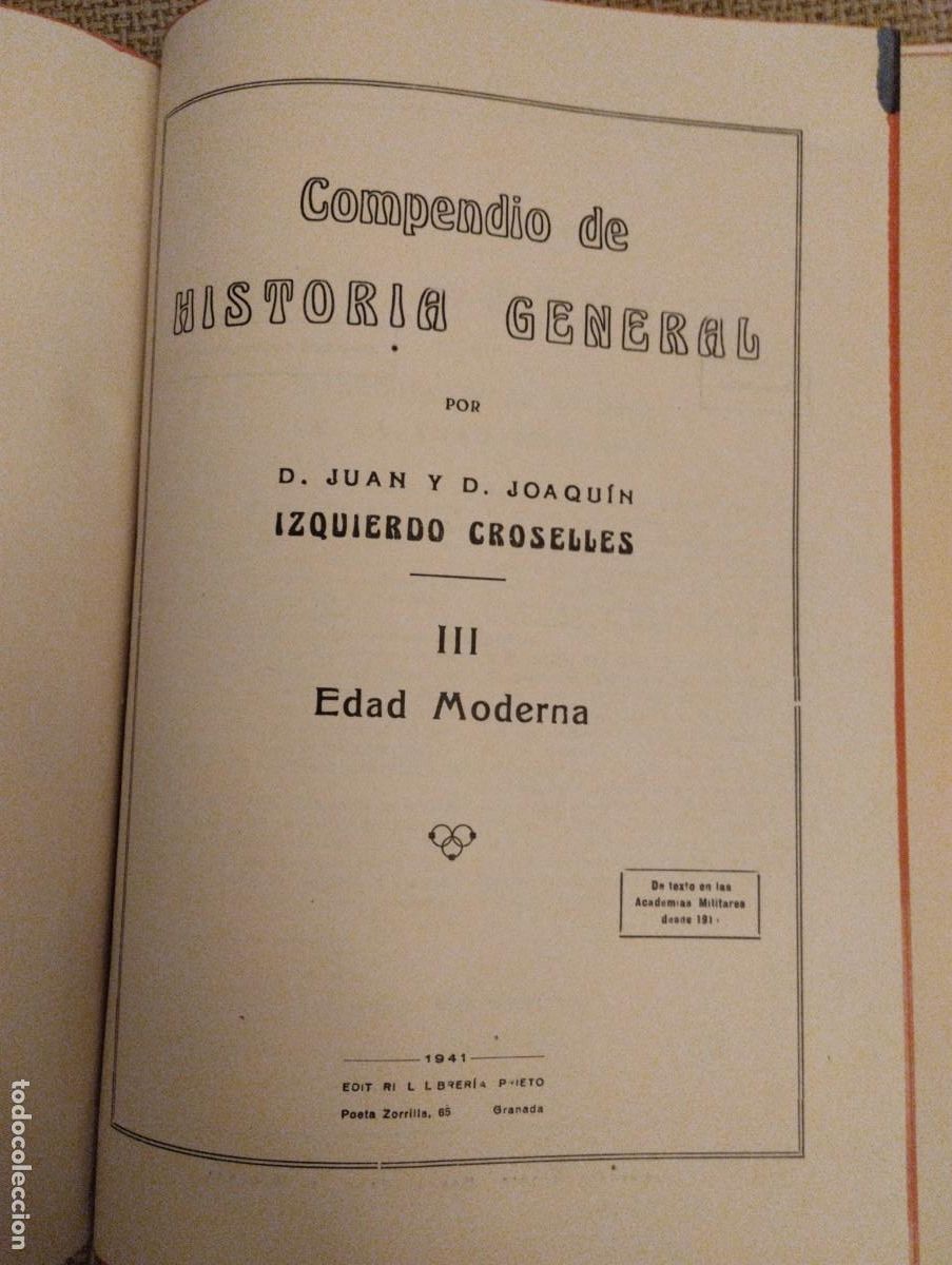 Libros de segunda mano: Libro antiguo Historia General - Foto 11