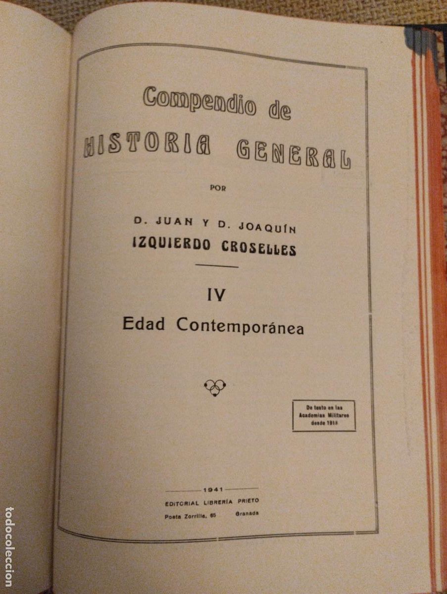 Libros de segunda mano: Libro antiguo Historia General - Foto 13