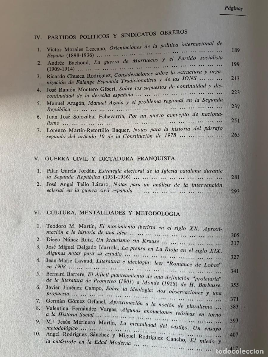 Libros de segunda mano: Estudios sobre Historia de Espa&ntilde;a ( 3 vol&uacute;menes) - Foto 10